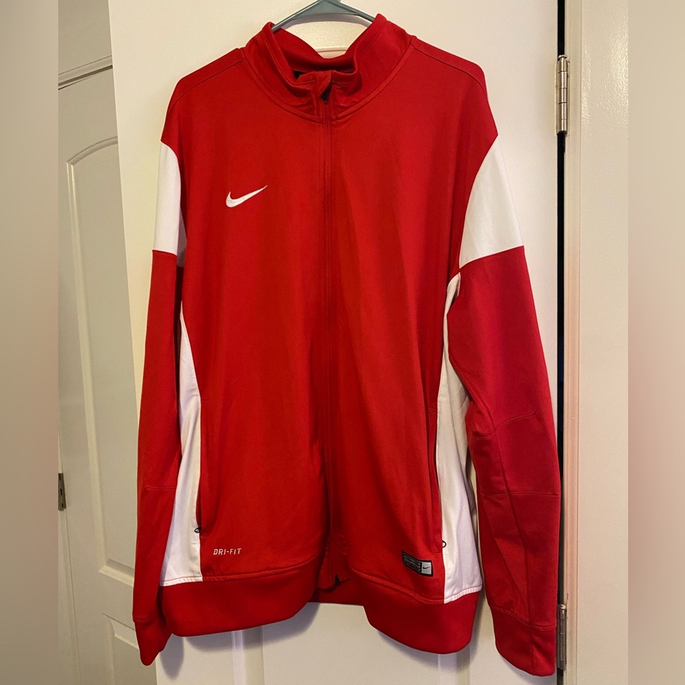 Nike Jacket Men Size XXL Sideline Knit Full Zip!